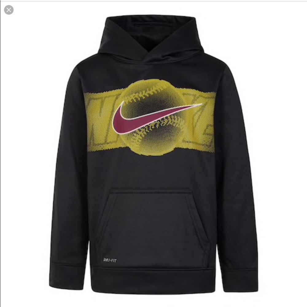 🍄HP🍄NIKE BOYS SIZE 4 SPORTS BALL PULLOVER HOODIE